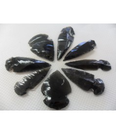 Obsidienne Œil Céleste  taillée en provenance du Mexique