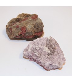 Rubellite (sur Lépidolite), provenance du Brésil