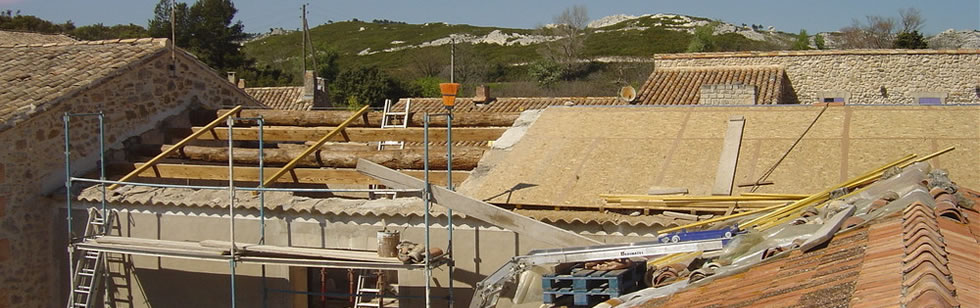 Rénovation de toiture en provence : étape 2